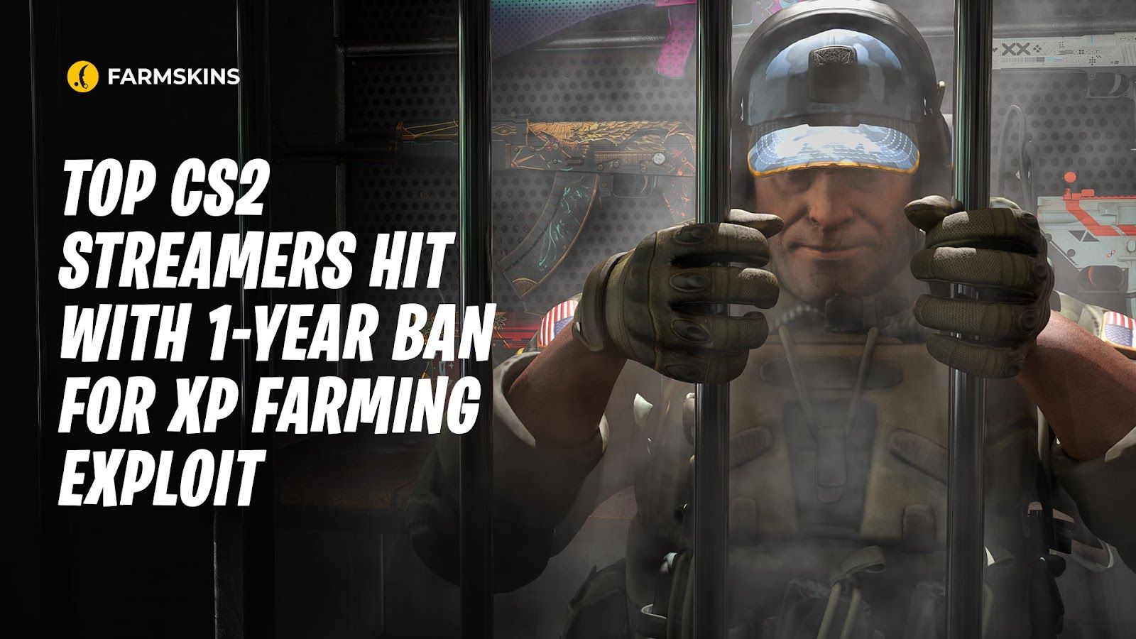 top CS2 streamers hit 1-year ban for XP farming exploit